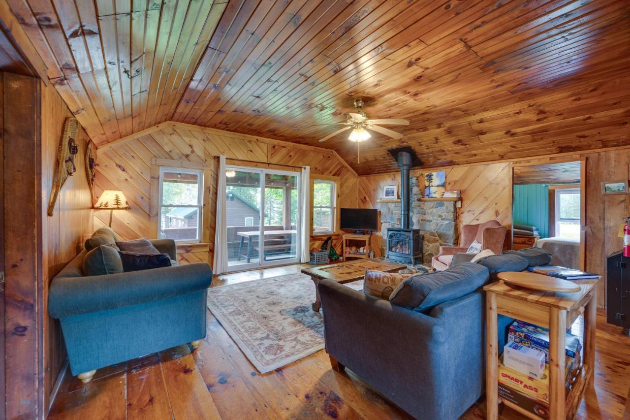 Rustic Cabin Retreat On Rangeley Lake! Bagian luar foto
